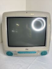 Vintage Blueberry Apple iMac OS 9.2 350 MHZ 64MB RAM 6GB HDD Power PC G3 M5521 picture