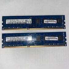 16 GB (2 x 8GB) SK Hynix DDR3 Desktop Memory RAM PC3-12800U  HMT41GU6AFR8C-PB  picture