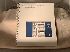 Vintage AppleTalk Network Userâ€™s Guide For the Apple IIGS Pre-Owned VG Condition picture