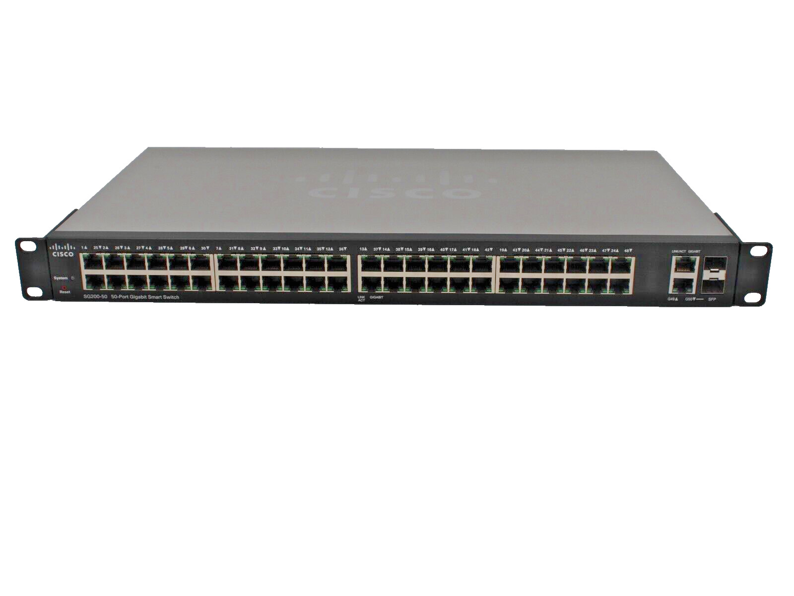 Cisco SG200-50 Small Business 50 Port Gigabit Smart Network Switch