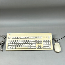 Vintage Apple M3501 Extended Keyboard II, ADB cable & M2706 ADB Mouse II picture