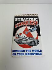 Strategic Conquest 3.0 Instruction Manual For Apple Macintosh 1992 Rare Vintage picture