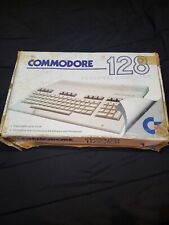 Vintage Commodore 128D Keyboard With Power Supply &Rare Connection To Back Of TV picture