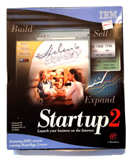 VINTAGE IBM Startup 2 Business Publishing Website Creator  Big Box  Win 95/98 CD picture