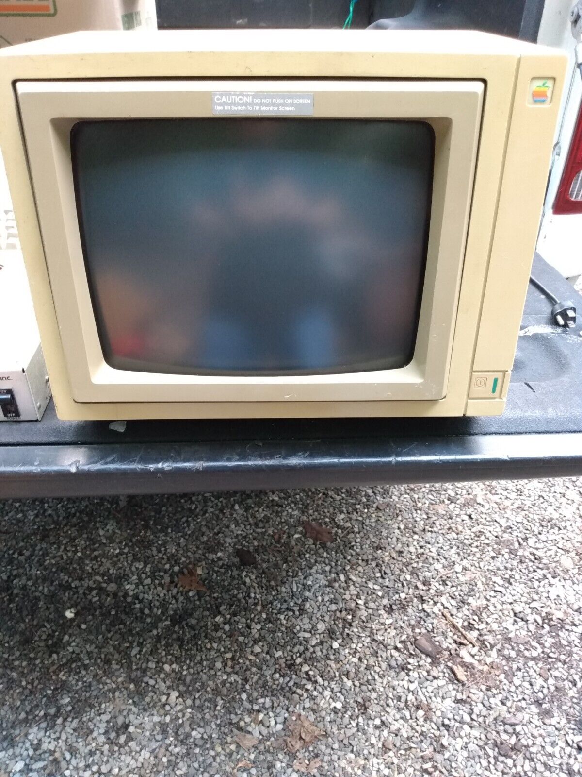 Vintage 1984 Apple Color 2 Computer Monitor A9M0308 WORKS 