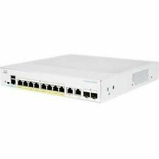 Cisco CBS350-8FP-E-2G 8 Port GE Ethernet Switch - White picture