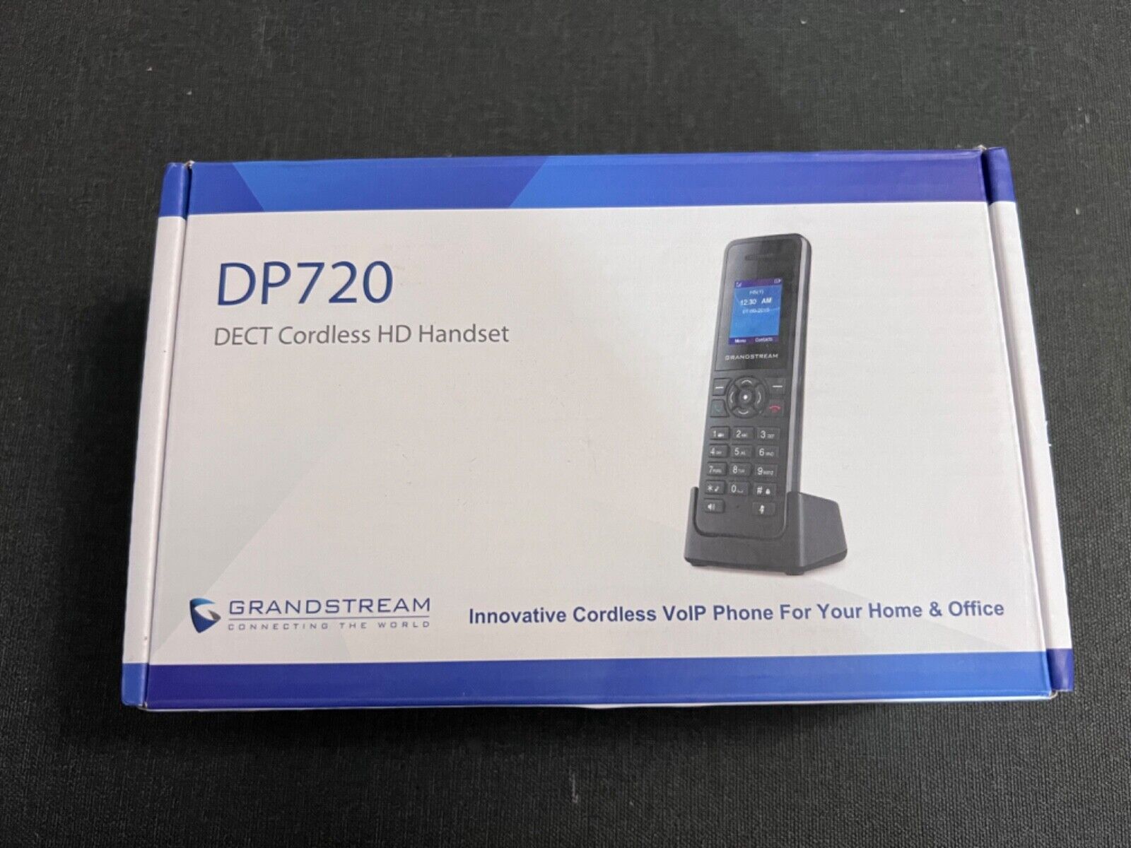 Grandstream DP720 Dect 6.0 Cordless VoIP Telephone - Black - NEW
