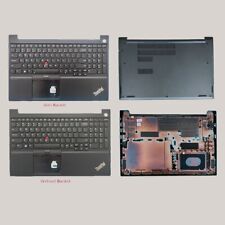 New Palmrest Keyboard For Lenovo ThinkPad E15 Gen 1nd FPR Bottom Case Cover US picture