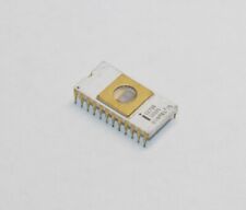 Intel C2708 vintage ceramic white gold EPROM CPU ROM IC chip date 7928 with '75 picture