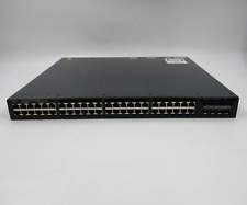 Genuine Cisco Catalyst 3650 48 PoE+ 48-Port  w/ 4x 1G SFP Managed Switch Tested picture