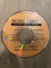 vintage software CD - The World Famous San Diego Zoo Screen Saver picture