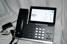 Yealink SIP-T58A VoIP Office Phone Telephone Very Clean With Plug 516c2 picture