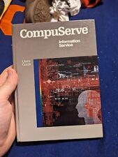 VINTAGE COMPUSERVE USERS GUIDE BOOK 1988 - PREOWNED picture