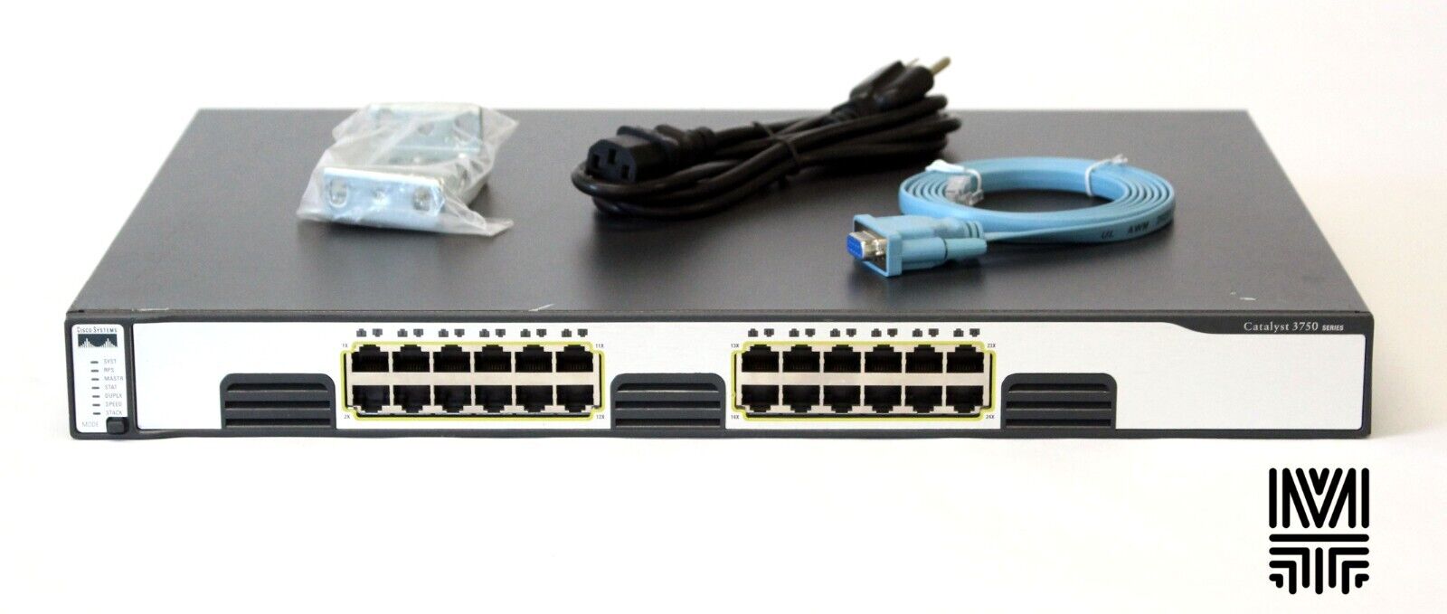 Cisco WS-C3750G-24T-S 3750 Series 24 Port Gigabit Enterprise Switch Layer 3 