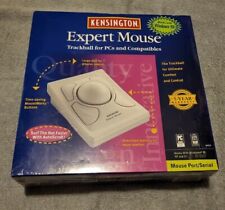 Vintage Sealed Kensington Expert Mouse Wired Trackball Windows PC 64215 picture