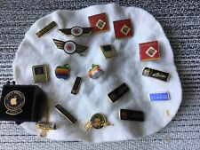 Vintage Apple Macintosh Computer pins lot of 19 picture