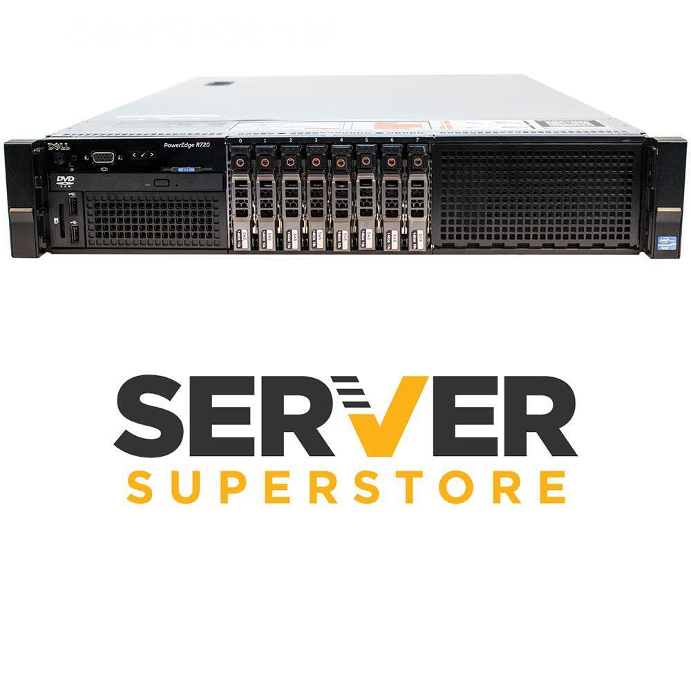 Dell PowerEdge R720 Server | 2x 2670 V2 =20 Cores | 64GB | H710P | 4x 600GB SAS