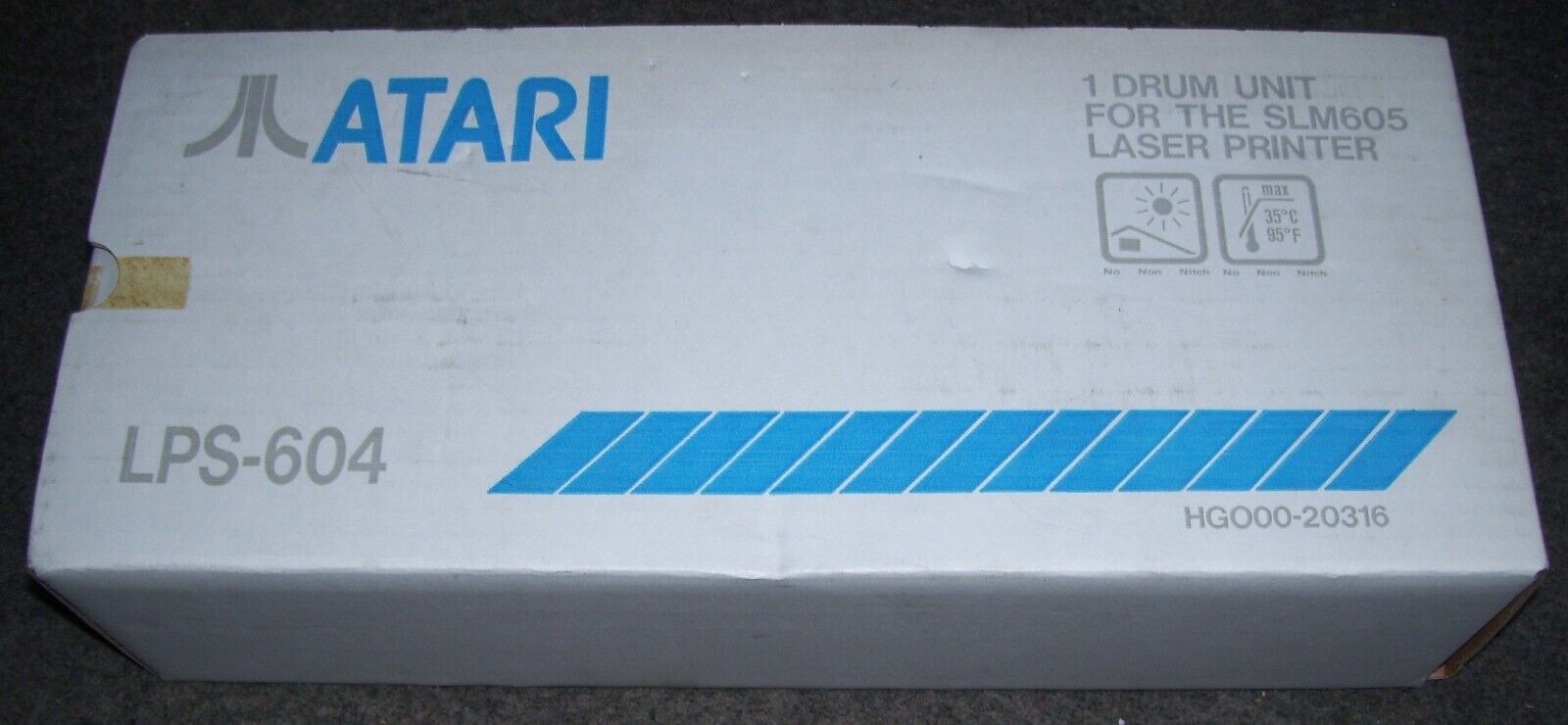 Atari 520 1040 ST STE Computer SLM 605 Laser Printer LPS-604 Drum Unit NEW BOXED