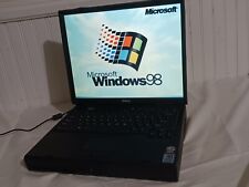 Vintage Dell inspiron 7500 Laptop Windows 98 SE 15