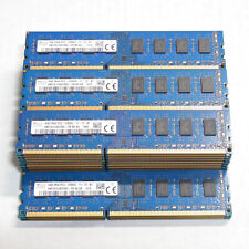 Lot of 33 - 4GB SK hynix PC3-12800U RAM Memory Desktop PC DDR3 DIMM 2Rx8 picture