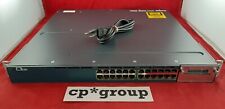 Cisco Catalyst 3560x 24-Port GbE Layer 3 Managed Network Switch WS-C3560X-24T-L picture