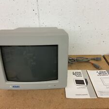 Atari SC1224 CRT Monitor - Vintage - W/ Original Manuals CLEAN picture