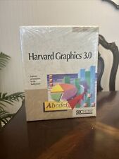 VINTAGE Harvard Graphics 3.0 1991 FACTORY SEALED Software RARE picture