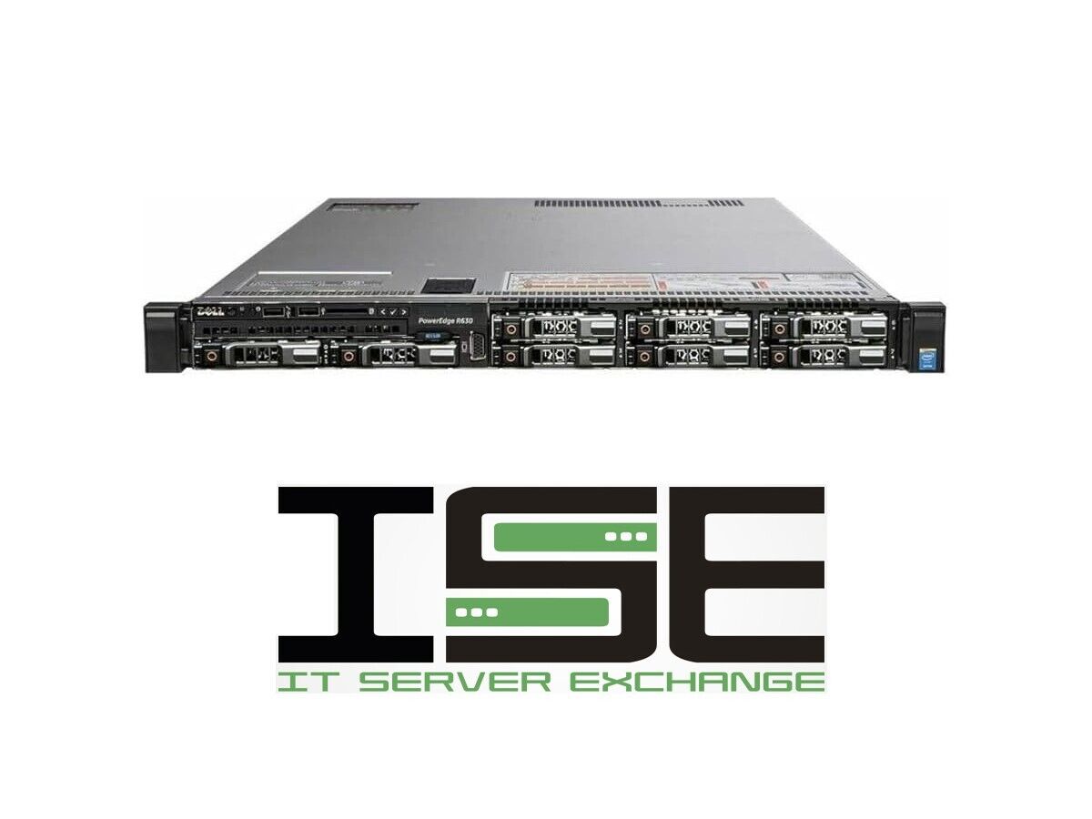 Dell R630 8 Port SFF Server 2x E5-2690v4 28-Cores H730P 64GB RJ-45 iDRAC ENT