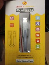 ZeroLemon iMemStick 3.0 2-in-1 64 GB Flash Drive: USB 3.0 & Lightning picture