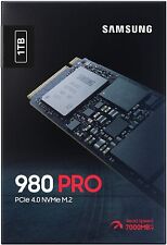 Samsung 980 PRO 1TB SSD PCIe 4.0 x 4 M.2 2280 Internal Gaming Solid State Drive  picture