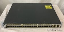 Cisco WS-C3750-48PS-S Catalyst 3750 Series PoE-48 48-Port Switch picture