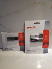 Staples USB 2.0 Flash Drive, 16GB Set Of 3 picture
