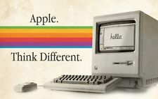 The Original Apple Macintosh 128k Think Different Computer poster picture