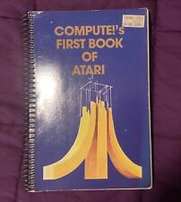 Vintage 1981 Compute's First Book Of Atari RARE Spiral Bound picture