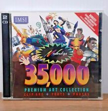 Vintage Software PC Masterclips 35000 Premium Image Collection 2 CDs  picture