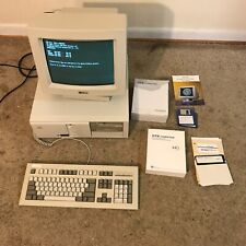 Vintage DTK PEER-2533 386sx Desktop Computer PC and Monitor System picture