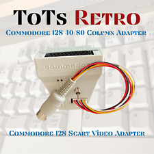 Commodore 128 40/80 Column Scart Video Adapter c128/c128D/c128DCR picture