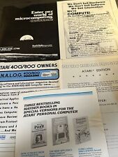 Atari Computer 400/800/XL magazine sales fliers ANALOG SoftSide Compute picture