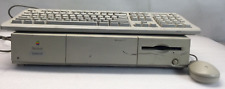 Vintage Apple Macintosh Quadra 610 M2113 Computer, Keyboard & Mouse. Turn On picture