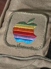 Vintage 1984 Macintosh Computer Travel Bag Tote Carry Case W/ Rainbow Logo picture