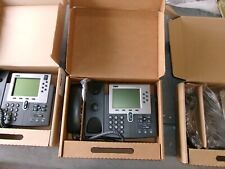 Cisco CP-7960 Unified IP Business VOIP Phone Set of 3 picture