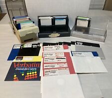 Vintage Lot of (63) 3.5 floppy disk Games Software & (21) 5.25 Floppy Disk picture