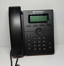 Sangoma S205 1 SIP Line HD Gray LCD VoIP PoE Phone LAN WAN picture