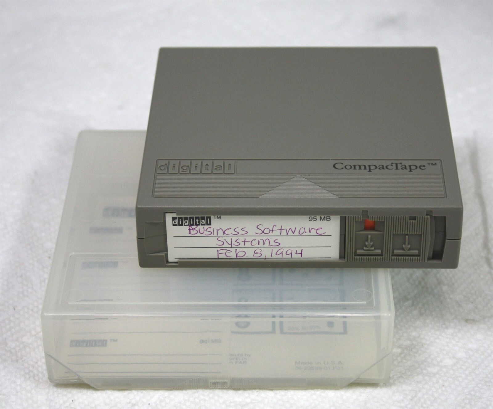 Vintage Digital DEC TK50-K CompacTape Tape Cartridge VAX PDP11 VMS