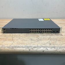 Cisco Catalyst 2960X WS-C2960X-24PD-L 24 Port Gigabit Network Switch TESTED picture