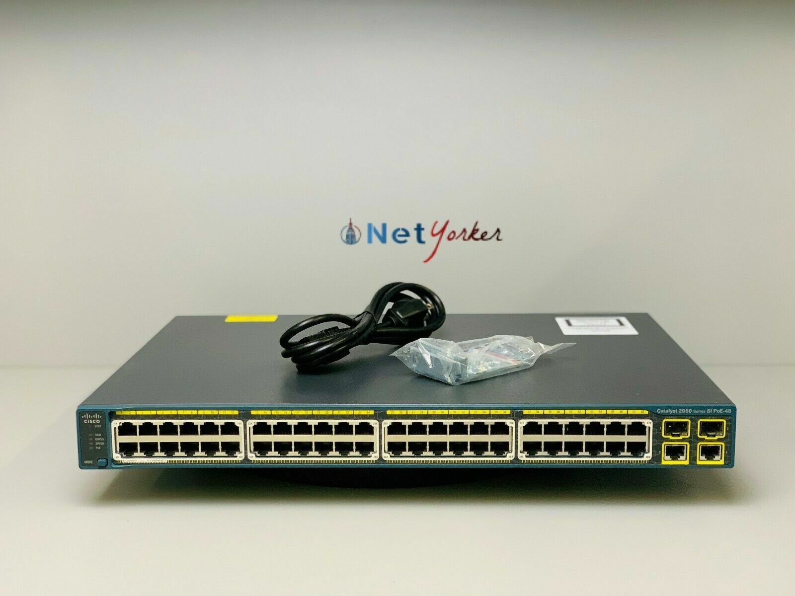 Cisco WS-C2960-48PST-L 48 Port PoE Ethernet Switch - SAME DAY FAST SHIPPING