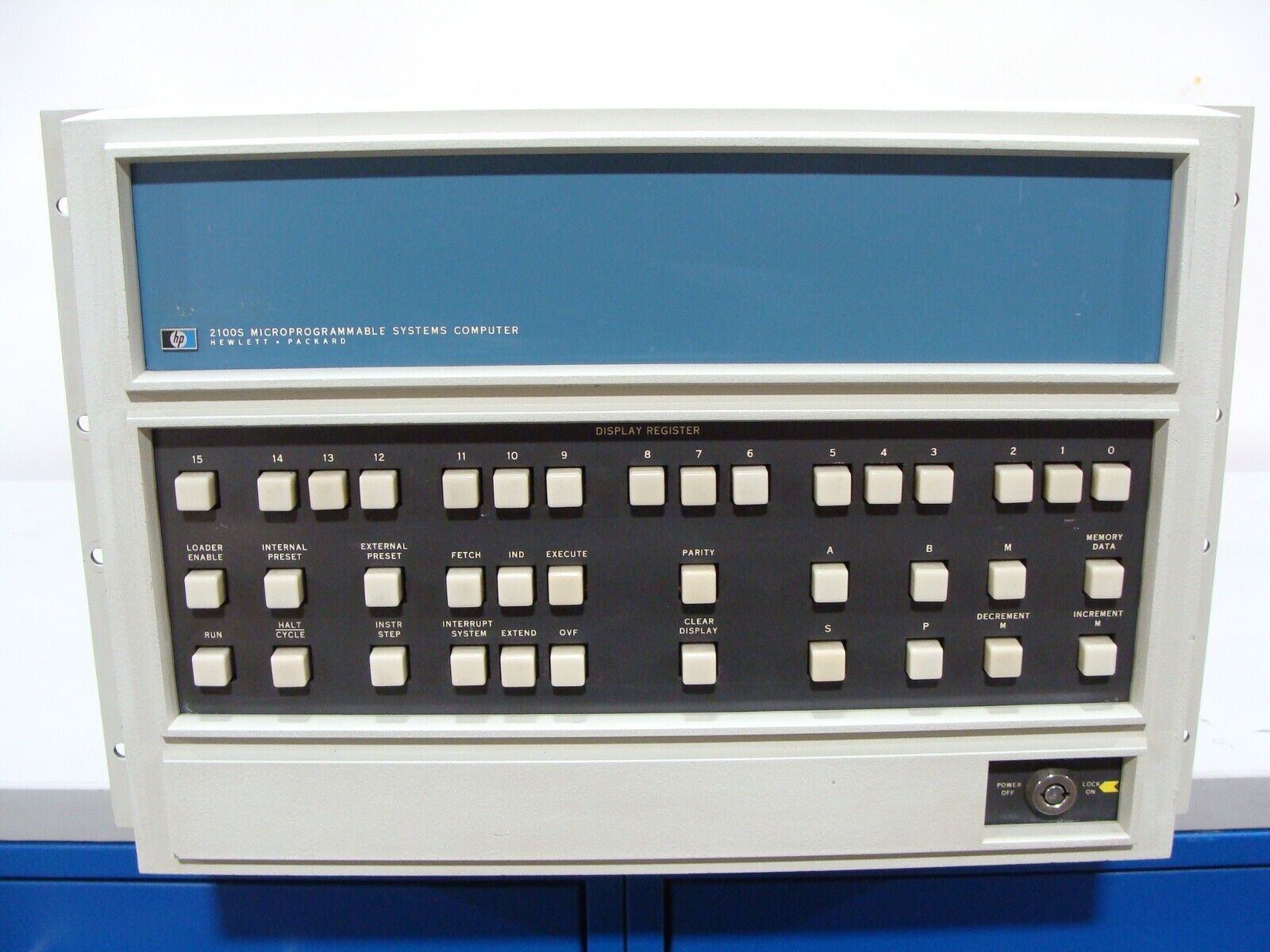 Vintage Hewlett Packard HP 2100S Microprogrammable Computer System Mainframe #2