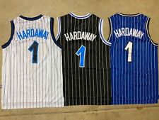 Penny Hardaway #1 Black/Blue/White Orlando Magic Vintage Edition Stitched Jersey picture