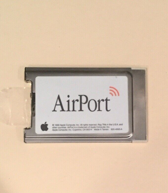 Vintage Apple AirPort Wireless Card Mac PC24-H 630-2883/C