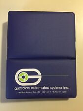Vintage Guardian Automated Systems Legal Case Management Software Binder VHTF picture